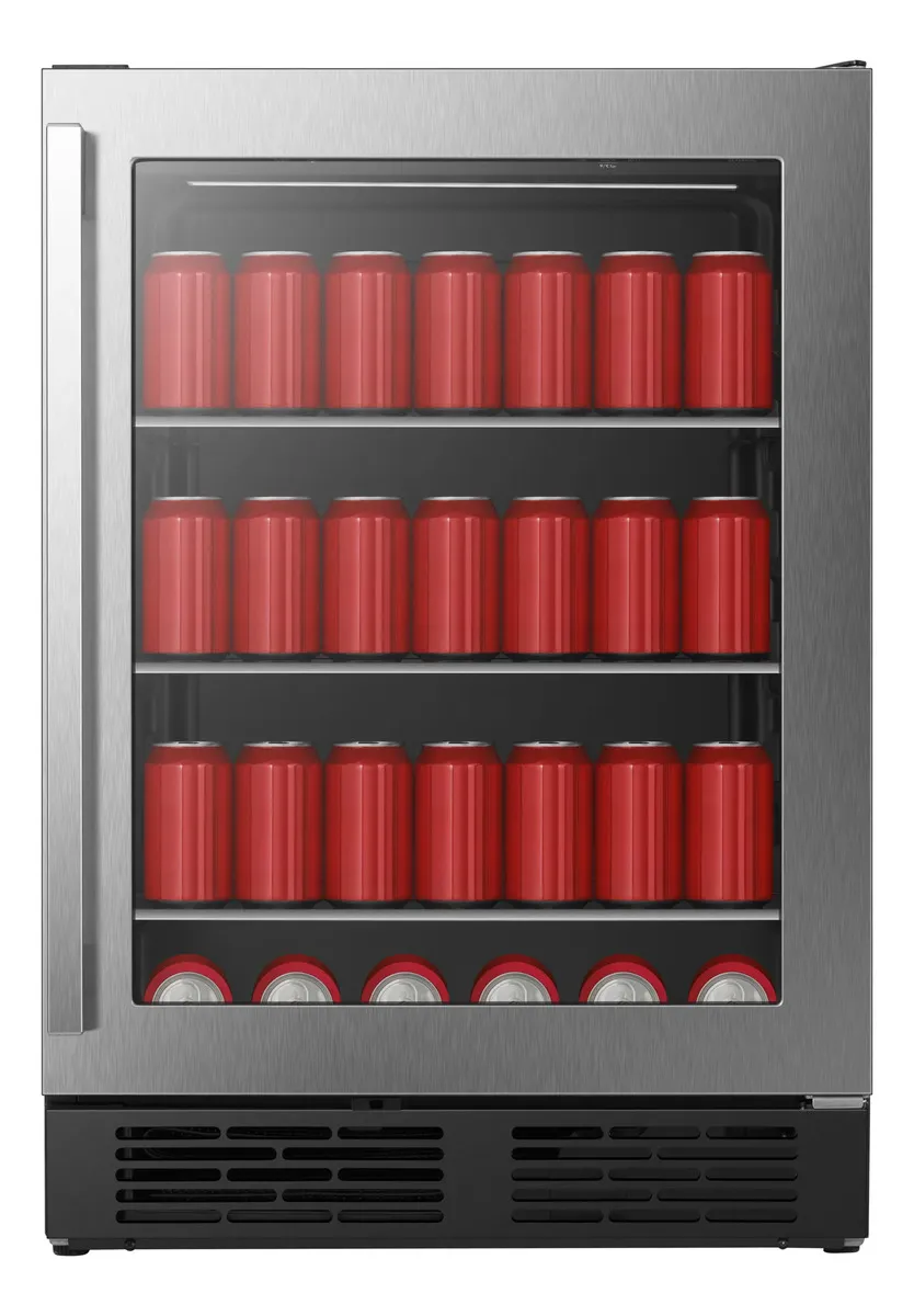 Geladeira de bebidas Hisense capacidade de 140 Latas 152L- HBL-14W1ANQRI