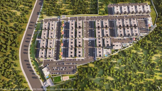 Apartamento 43m2 - 3º Andar - Cond Madison - Campo Largo