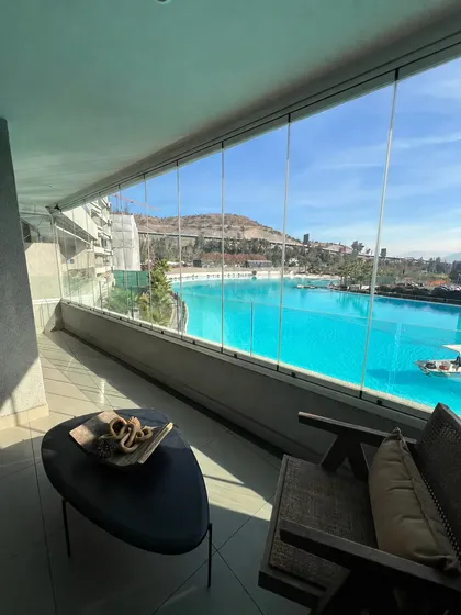 Se Arrienda Depto En Laguna La Piramide, Huechuraba 3d 2b 1e