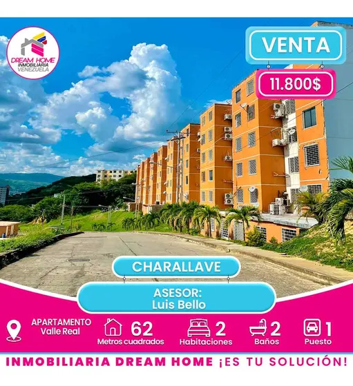 Apartamento En Venta  Valle Real  Charallave 