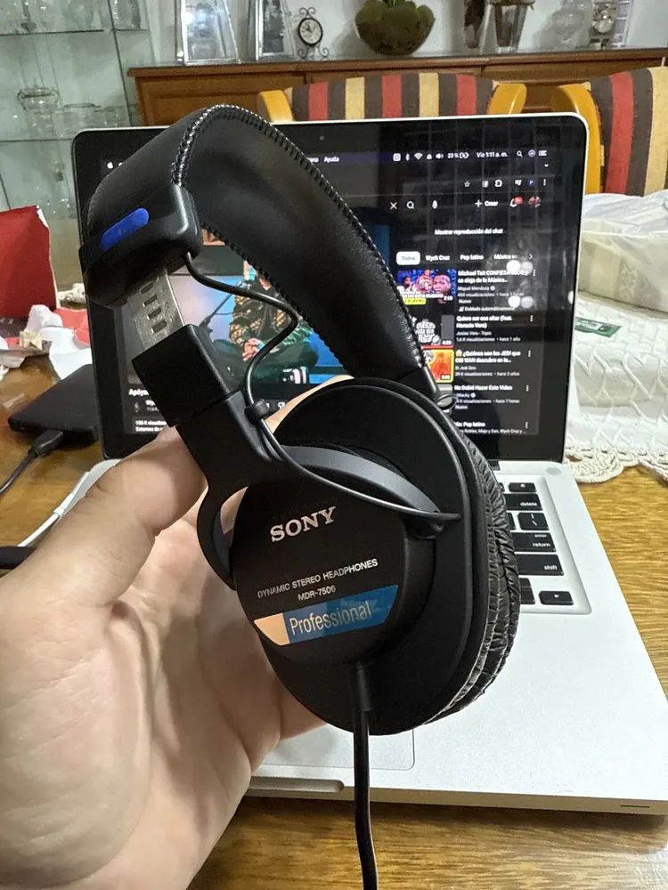 Fone de ouvido over-ear Sony Professional MDR-7506 preto | Frete