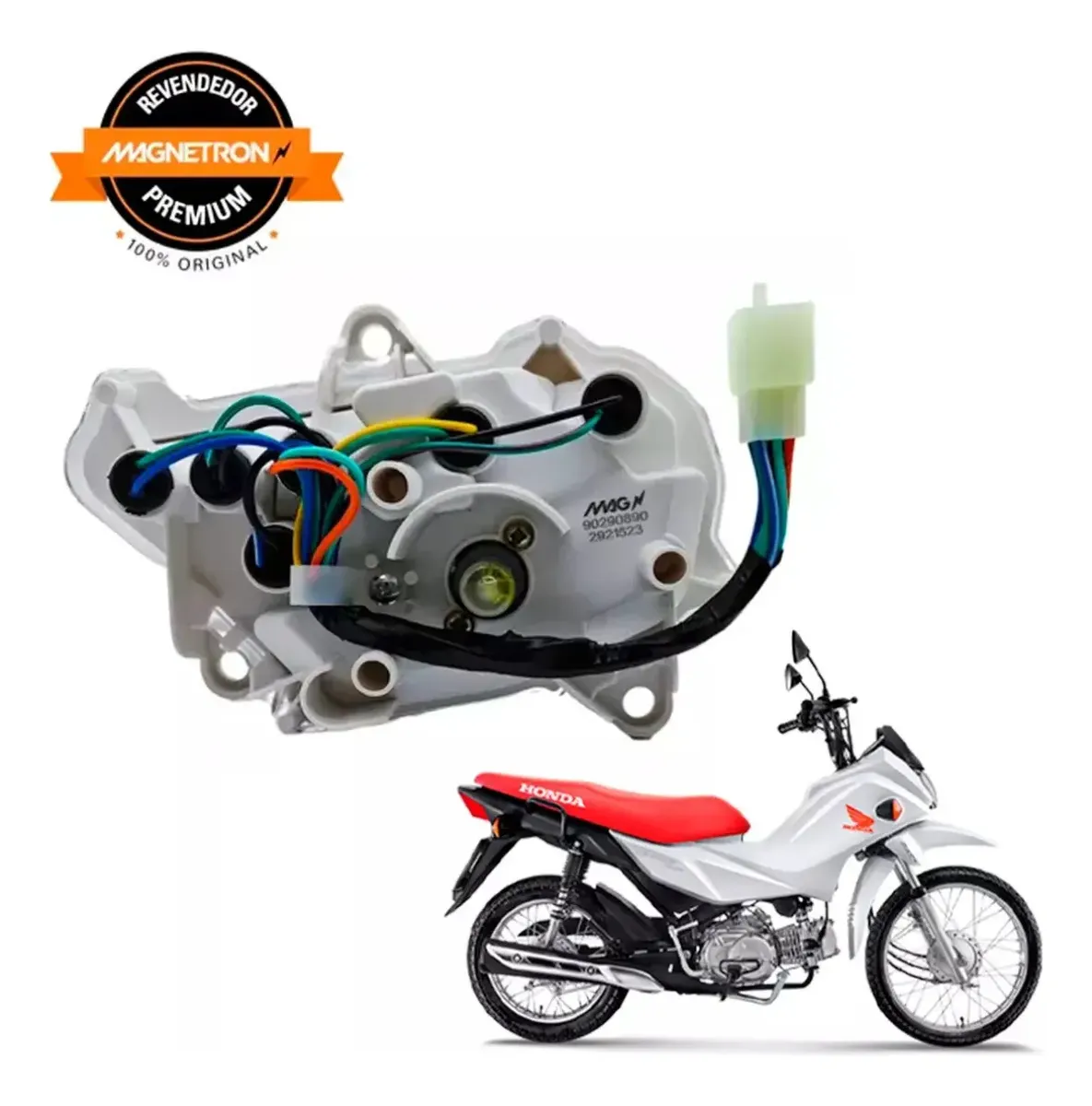 Painel Para Honda Pop Completo 100 2007 - 2012 Magnetron