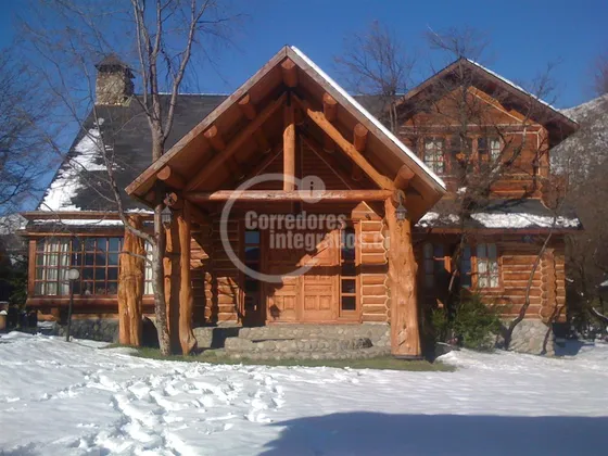 Espectacular Log House En Las Termas De Chillan.