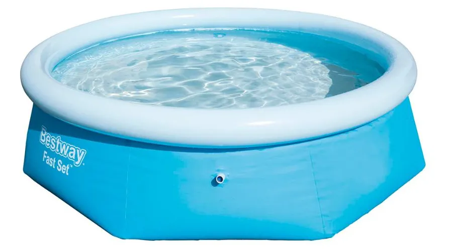 Piscina Inflável Redonda 4600 Litros Azul Bestway
