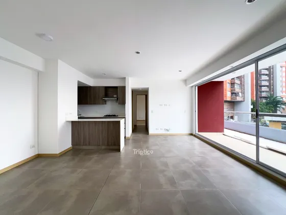 Apartamento En Venta Loma De Las Brujas, Envigado Moderno Con Balcón Muy Grande. Cod Nat