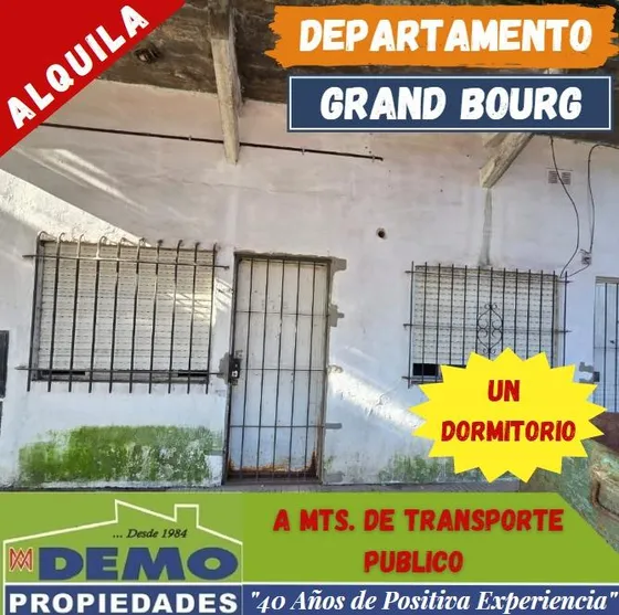 Alquiler Departamento En Grand Bourg