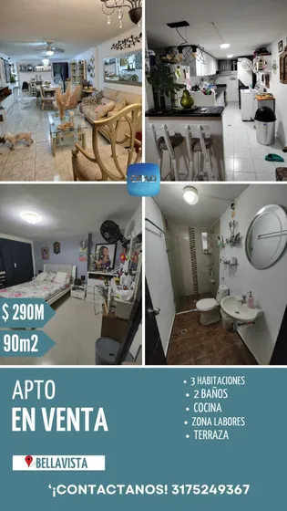 Hermoso Y Acogedor Apartamento En Bellavista
