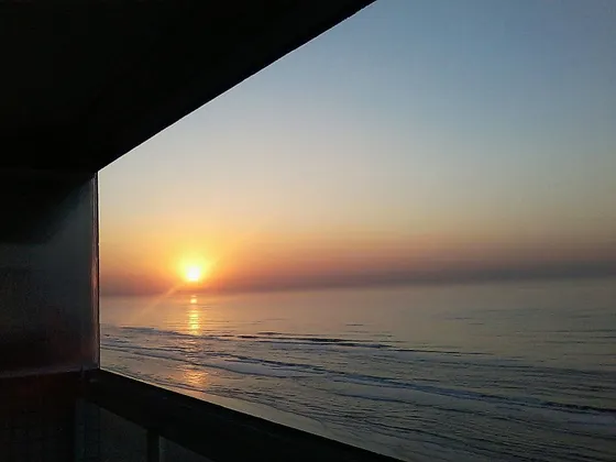 Vista Encantadora Para O Mar - Sacada Com Churrasqueira 
