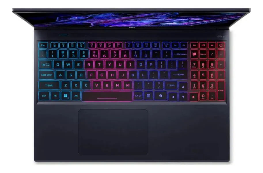 Notebook Gamer Acer Predator Helios Neo 16 PHN16-72-75TX • Intel Core i7-14700HX 14ª Geração • 32GB RAM DDR5 • SSD 512GB • RTX 4070 8GB • Windows 11 Home • Tela 16” WQXGA 240Hz