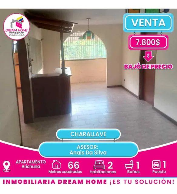 Apartamento En Venta  Arichuna  Charallave 