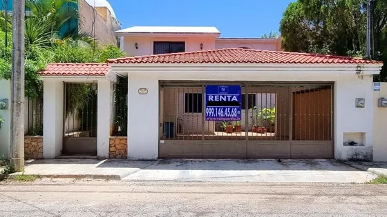 Casa En Renta En Merida En Montecristo De 3 Recamaras Sin Amueblar