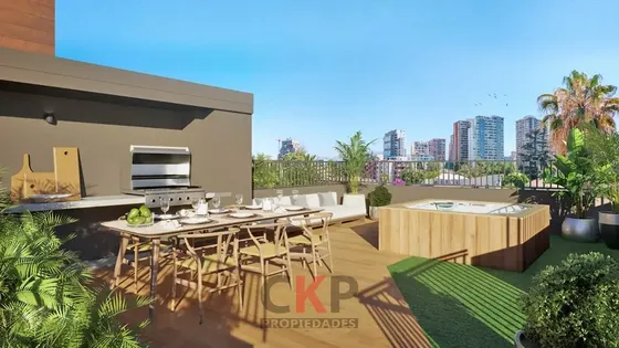 Penthouse 3d/2b/ Azotea/ Cercano Metro Villa Frei