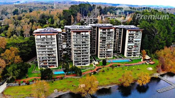 En Venta Depto Primera Linea 4d/ 3b Parque Pinares, Pucón