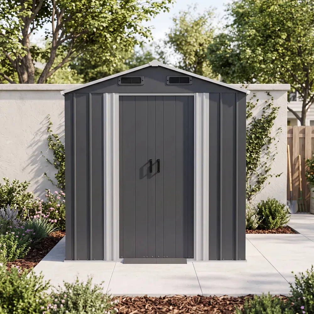 Deposito Jardin Galpon Cobertizo Exterior Nictom CJ03