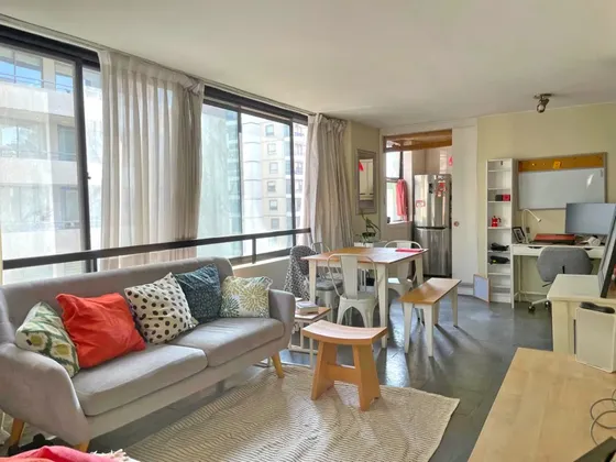 Acogedor Departamento De Un Dormitorio El Golf Las Condes