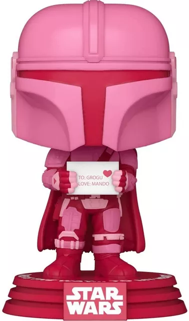 Funko pop! The Mandalorian (Edicion San Valentin) #495 de Star Wars