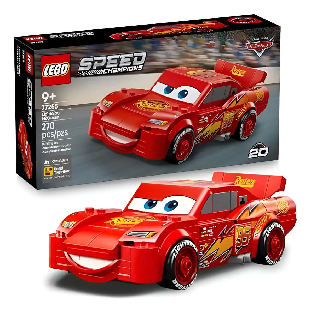 Lego Speed Champions Relâmpago Mcqueen - 77255