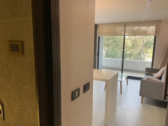 Arriendo Dpto Amoblado 1d 1b Est-bod /cantagallo Las Condes
