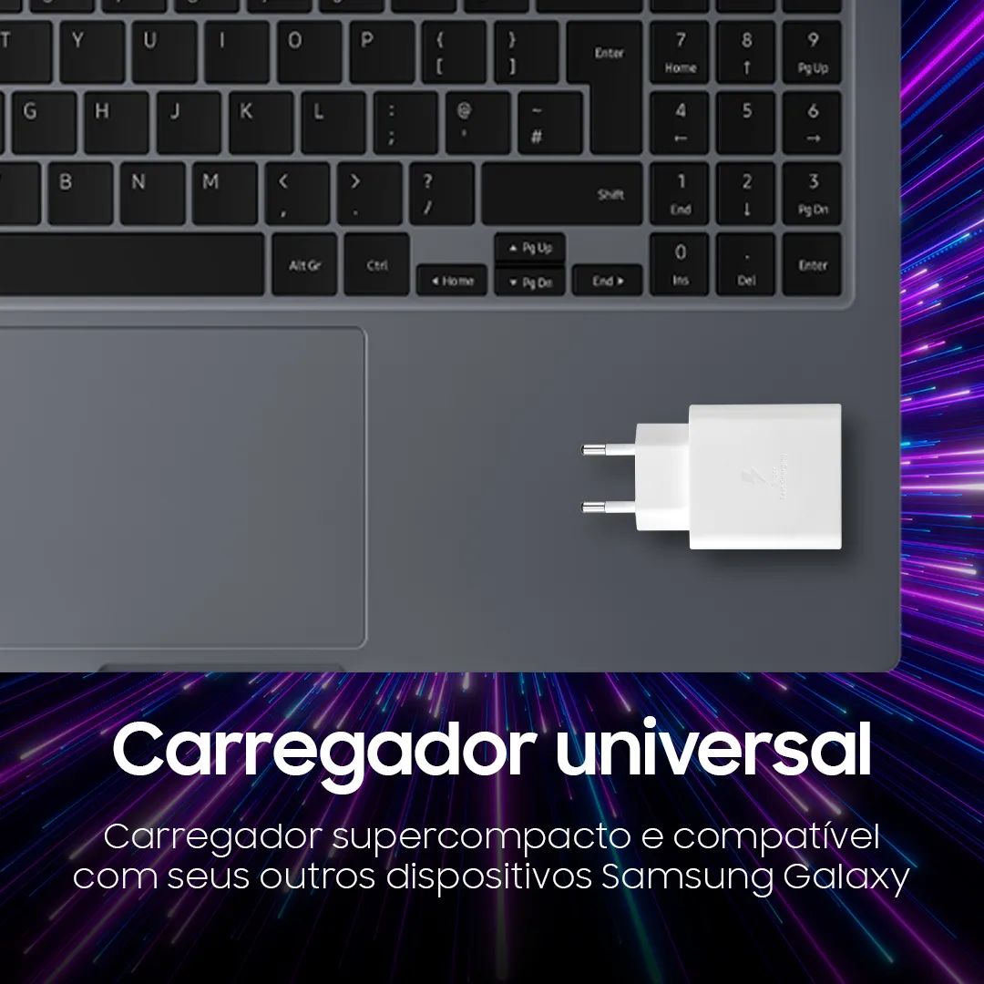 Notebook Samsung Galaxy Book4 Intel® Core™ i5-1335U (1.3 Ghz, até 4.6GHz, 12 MB L3 Cache), Windows 11 Home, 8GB, 512GB SSD, Iris Xe, 15.6'' Full HD LED, 1.55kg - Imagem 4