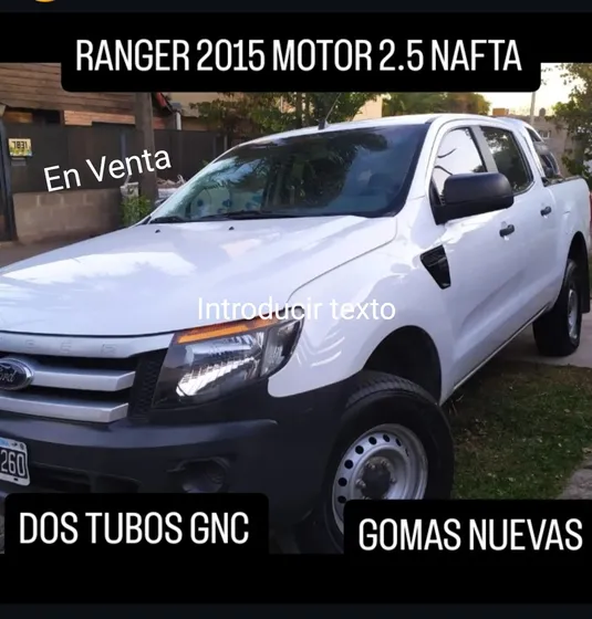Ford Ranger 2.5 Cd 4x2 Xl Safety Ivct 166cv
