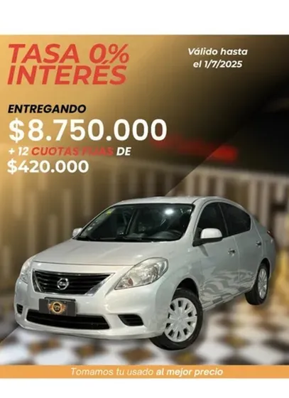 Nissan Versa 1.6 Visia Mt