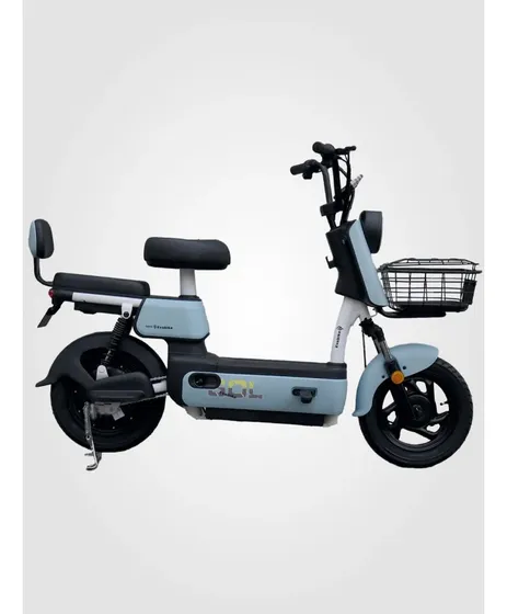 Bicicleta Eléctrica Azul Evobike