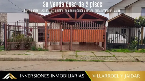 Casa En Venta De 4 Dorm. En Talca