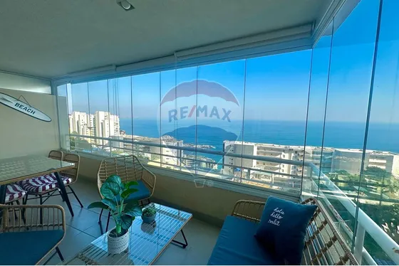 Vista Al Mar 100% Despejada Y Gran Terraza De 14m2