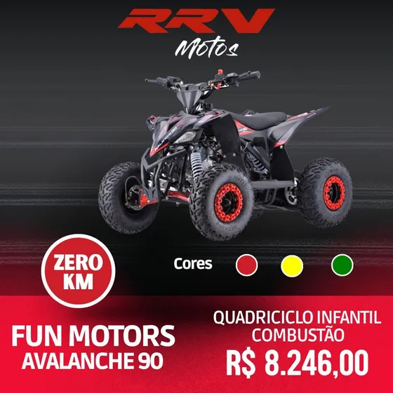 Fun Motors Mini Quadriciclo Avalanche 90 Cc