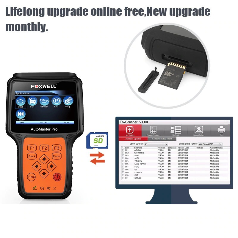 scanner foxwell nt614 scanner foxwell nt614