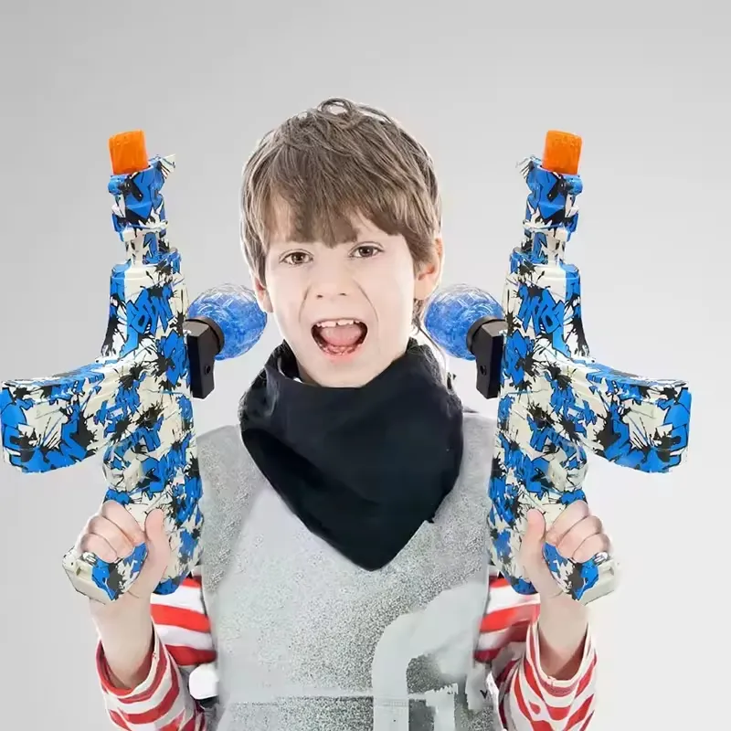 Pistola Juguete Ak47 C/ Bala Hidrogel Orbis Automática Niño