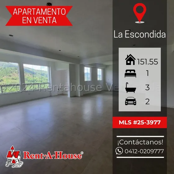 En Venta Iluminado Y Amplio Apartamento En La Escondida