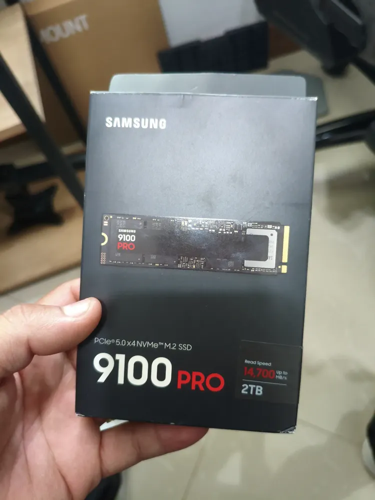 Ssd Samsung 9100 Pro Pcie 5.0 2tb Nvme Gen5 X4 14700mb/s 13400mb/s