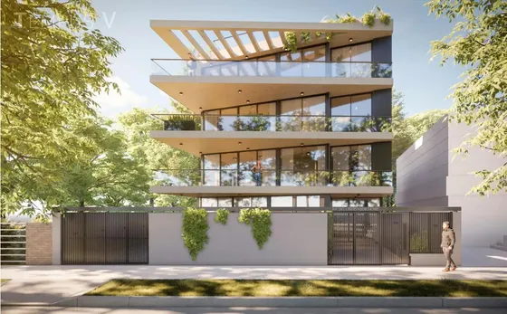 Excelente Departamento De 2 Ambientes Con Jardin Y Cochera.