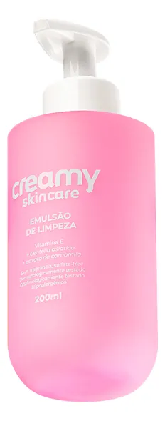 Emulsão De Limpeza Creamy 200ml