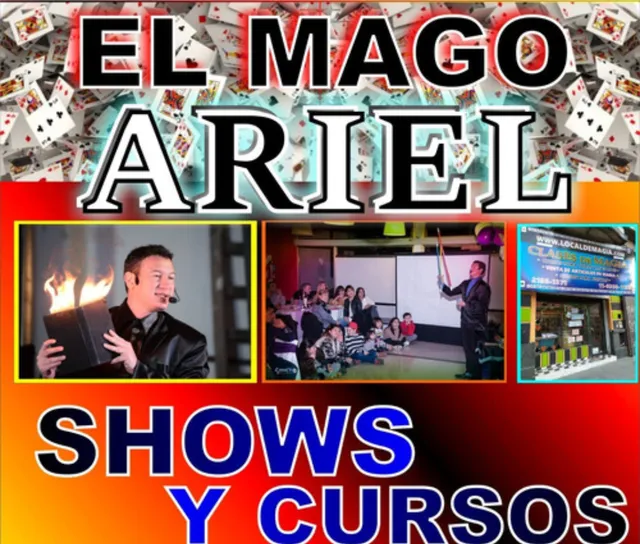 Show De Magia Eventos Y Cursos Mago Ariel Infantil Adultos