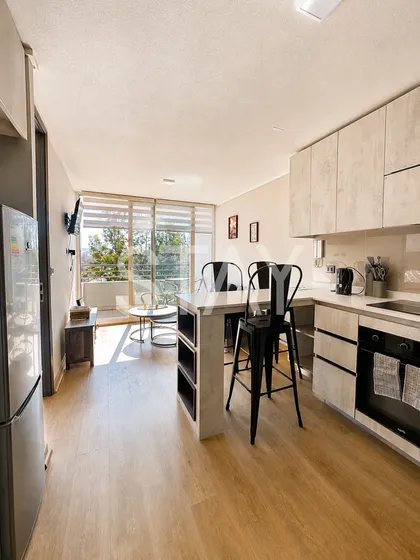 Depto 1d+1b Amoblado | Edificio Nuevo | Ñuñoa