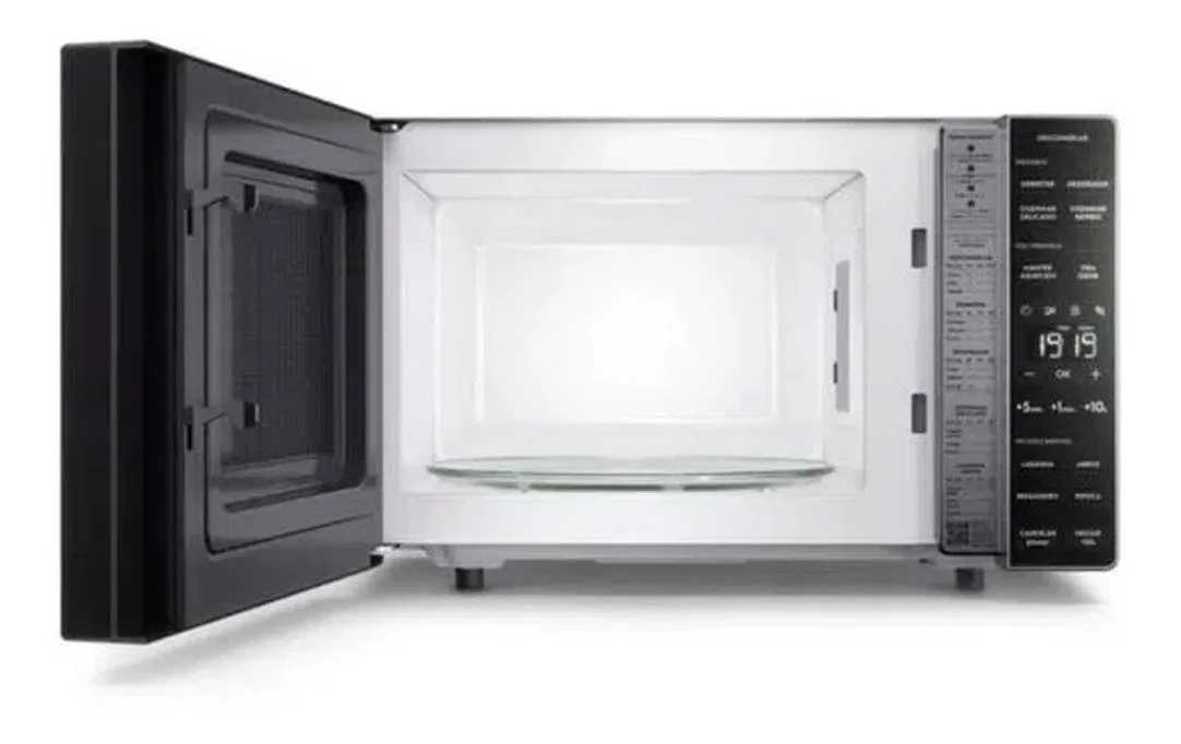Micro-ondas ME23S 23L Efficient Com Descongelamento Assistido Cor Inox Electrolux - Imagem 4