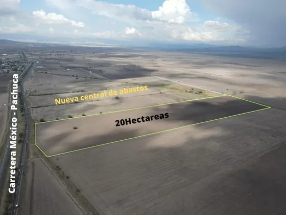 Terreno En Venta 20 Hectáreas  Zapotlan De Juarez