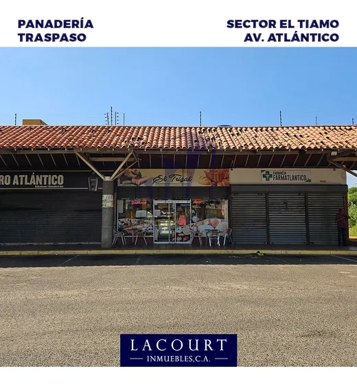 Traspaso De Negocio De Panaderia 100% Operativo En Avenida Atlantico. Terrazas Del Atlantico.