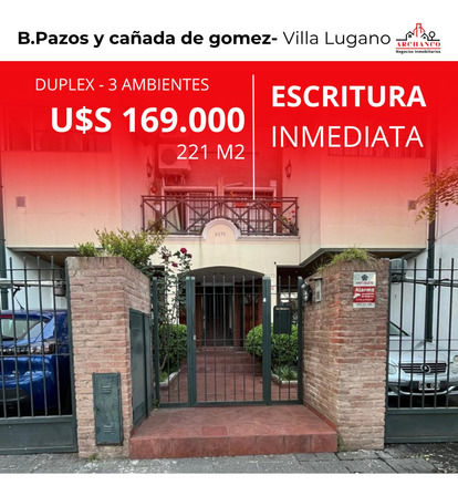 Casa En Venta 3 Ambientes Villa Lugano - Apta Credito Casa En Venta 3 Ambientes Villa Lugano - Apta Credito