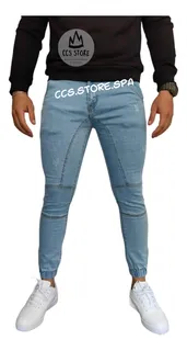 Pantalones de tela hombre pitillos sale
