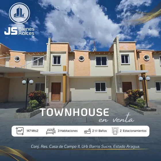 Townhouse De Oportunidad Barrio Sucre Las Delicias 06js