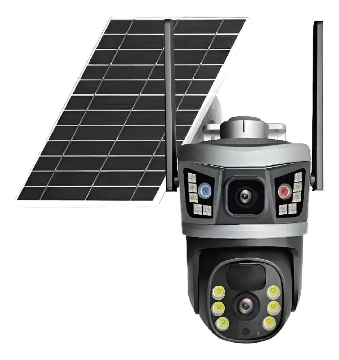 Camara Ip Robotica Wifi Exterior Seisa Con Panel Solar