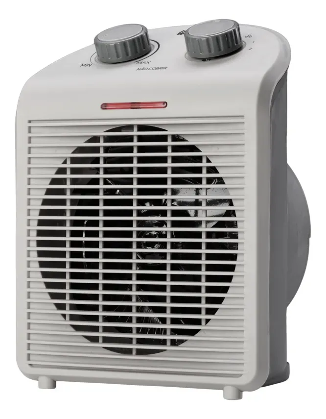 Aquecedor Elétrico Portátil 3 em 1 WAP Air Heat com Ventilador e Triplo Sistema de Segurança