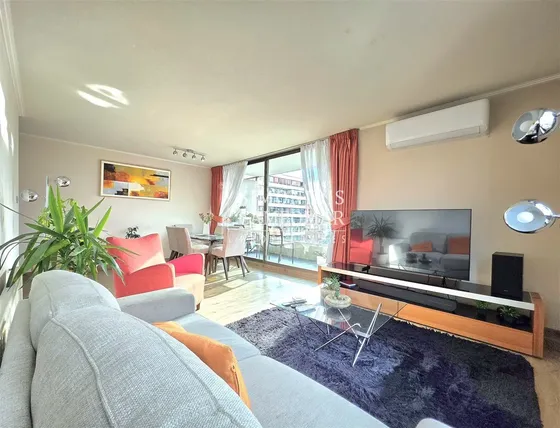 Departamento En Venta De 3d 3b Providencia, Metro Los Leones