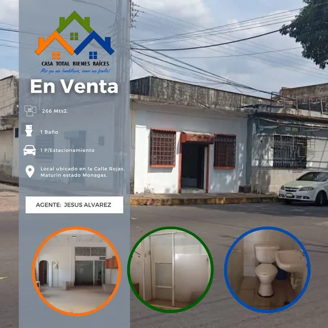 Se Vende Local Comercial En La Avenidas Rojas Zona Centro