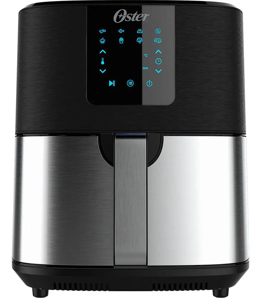 Fritadeira Elétrica Oster Ofrt650 de 4,8L, 1500W, Inox e Painel Touch