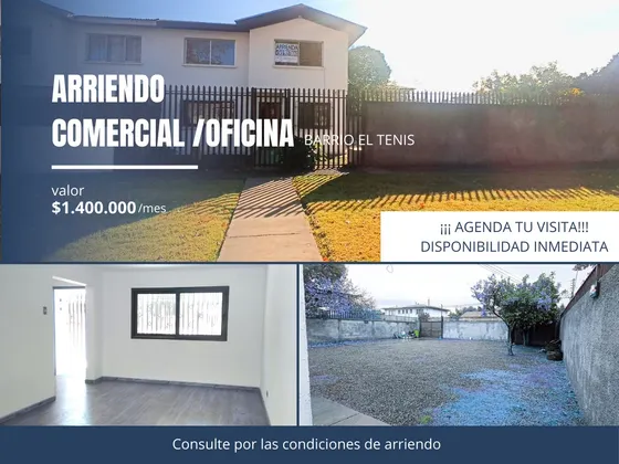 Arriendo Comercial Rancagua - Ideal Para Oficinas, Empresas