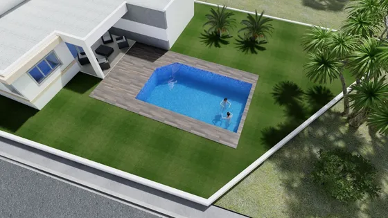 Vendo Villa Estilo Moderno Y Minimalista. Ubicada En La Etapa I Del Residencial Plantation, Puerto Plata. R. D.